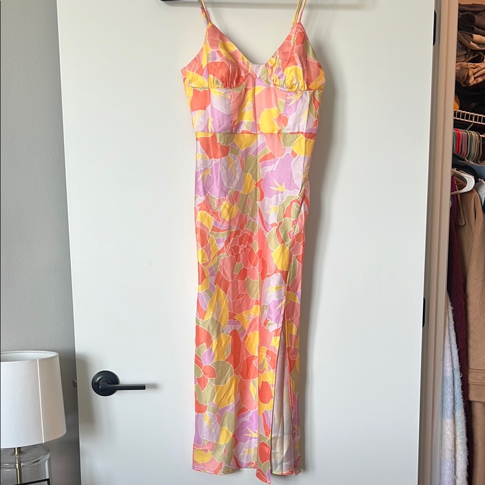 Runaway Tammy dress sage floral
